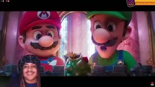 Fat Dreadz REACTS To The Super Mario Galaxy Movie Official Trailer