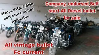 9nos #vintageroyalenfield #dieselbullet for sale #oldbullet #automobile #royalenfield #bike