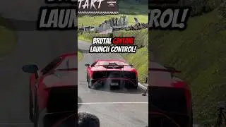 The best sounding launch control? Gintani sounds #automobile #lamborghini #gintani #V12