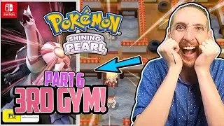 3rd Gym! Pokemon BDSP Live Part 6! | SkazDownUnder