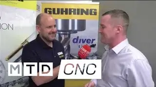 Guhring partner ETG Ireland in machining demo using RF100 Ripper
