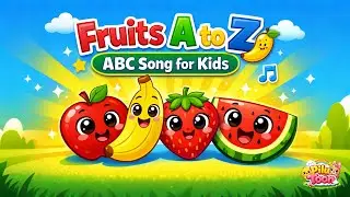 A to Z Fruits for Kids 🍓 | Alphabet Song | Baby Learning Video | Pilu Toon ||