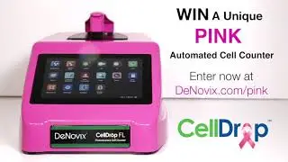 DeNovix Pink CellDrop Giveaway