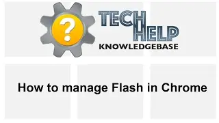 How to manage Flash in Chrome