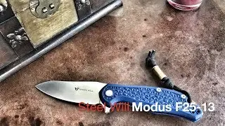#19: ☠ High Quality Flipper Messer STEEL WILL MODUS F25-13 | Achtung ! nicht  &sect;42a kompatibel ☠