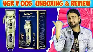 VGR V 005 Trimmer Review And Unboxing | Best VGR Trimmer For Men | Between 500 to 1000