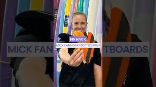 Mick Fanning Softboard Fin Hack - Learn to surf