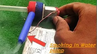 How to Make a Smoke Machine at Home using DC Motor! | DIY Smoke Pump Experiments😱