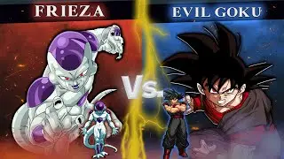 [MUGEN] AI BATTLE - Frieza vs Evil Goku