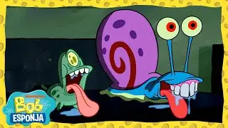 Bob Esponja | O Gary invade o Siri Cascudo | Bob Esponja em Português