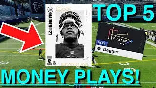*TOP 5 MONEY PLAYS*  in MADDEN 21 !!! (NEW ORLEANS SAINTS & NEW ENGLAND PATRIOTS PLAYBOOK!