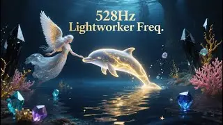 528Hz Lightworker Meditation Frequency: Awaken Your Inner Wisdom with 528Hz Dolphin Energy