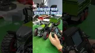 This is what we call a PERFECT combo!1/16 Scale 1050 Tractor Truck +2-Axle Metal Trailer#rc #model