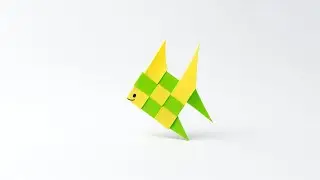 Easy Paper Fish Craft | Simple Origami Fish Tutorial for Kids | Asha Craft & Art