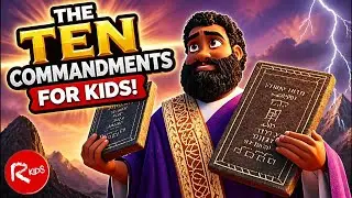 The Ten Commandments for Kids |  Exodus 19-20 | Children's Animated Bible Series