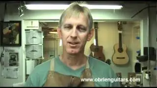 O'Brien OnLine Classical Guitar Building Course -  Controlling RH