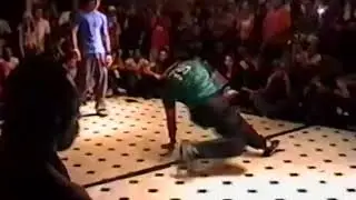 Flipside Kings bboylego and Xeno at Outbreak 1 (2003)!!!