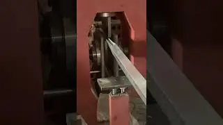 Square tube head shrinking machine / Shrinking Pipe Machine #metal #machine #shrinking