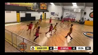 3&deg;lugar de copa Felipe Zamorano 🏀ceppi💛 vs 💙 brisas 