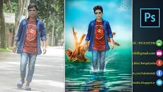 how to Sea Splash Boy Editing Effect Tutorials  2017  | | (BY SAHEB EDITZ)