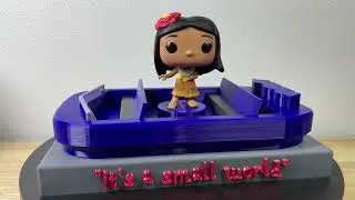 Small World Funko Pop Boat With Full Soundtrack!