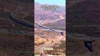 World largest Train #technology #railway #train #knowledgefacts #facts