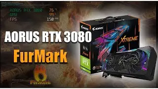 🔥 AORUS RTX 3080 FurMark Stress Test &ndash; Max Temp, FPS, 4K Benchmark & Performance Results
