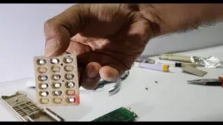 Easy trick to repair any infrared remote buttons