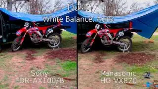 Digital TV - Sony FDR-AX100 vs Panasonic HC-VX870 review