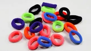 DIY Hair rubber bands crafts idea | DIY arts and crafts | Diy old bangles reuse idea