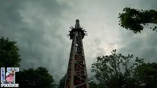 Manège FLASH TOWER - Parc du Bocasse 2025 | Off ride