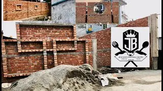 MONTH 9 | compound  and gate  ... wall construction done |