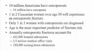 ScientiaCME: Treatment of Osteoporosis Program