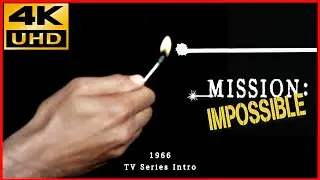Mission: Impossible (1966 TV series) Intro 4K  & HQ Sound