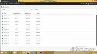 How to lock bulk transactions in LedgerMax?