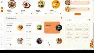 Aprycot Restaurant Management Admin Template application restaurant dashboard