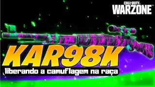 kar98k Liberando Camuflagem do operador na Raça, O QUE SIGNIFICA?! Hoje vou te ensinar! 2025
