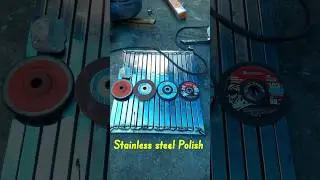 Stainless steel polish step by stel full tutorial .#weldinglover #welding #stainlesssteel #steel #1k
