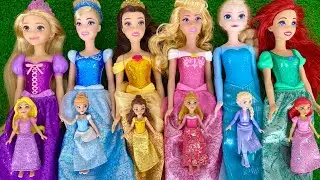 Disney Princess Doll Makeover ~ DIY Miniature Ideas for Barbie - Wig, Dress, Faceup, andMore! DIY