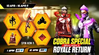 Next Evo Vault Event, Cobra Bundle Return | Free Fire New Event | Ff New Event | New Event Free Fire