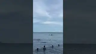 Kick a soccer ball into the ocean in the Philippines #philippines #pinoypower #globalpinoy