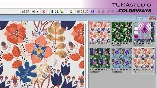 Colorway File Saving Options | TUKAstudio Video Help | Fabric Design Software | Colorways Module