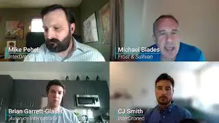 Michael Blades Interview, VP - Aerospace, Defense & Security, Frost & Sullivan | InterDrone Podcast