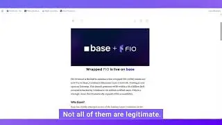 Wrapped FIO is now live on Base &mdash; and available via Coinbase