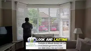 Elegant Wooden Venetian Blinds for Bay Windows | Perfect for Homes in St Albans & Greater London