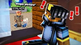 My Neighbor Keeps FOLLOWING Me... I Called The Police! (Minecraft)