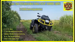 Can Am Outlander Max XT-P 1000 T - 7500 km Inspektion (Durchsicht) - Bericht- km Vlog