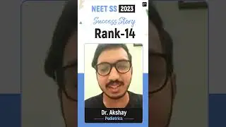 Dr. Akshay finds PrepLadder as the best resource for NEET SS preparation