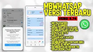 Whatsapp IPhone Terbaru 2023 No Password ~ Update Mbwhatsap V. 9.74