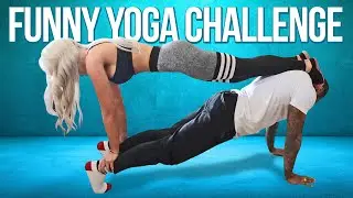 EXTREME Couples YOGA Challenge!! ROMANTIC Valentines Day Vlog **Boyfriend vs Girlfriend**💝|DGSquad